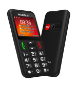 Mobiola MB700 Senior, černý + stolní nabíječka - MB700B