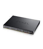 BAZAR - Zyxel XGS2220-54HP, L3 Access Switch, 600W PoE, 40xPoE+/10xPoE++, 48x1G RJ45 2x10mG RJ45, 4x10G SFP+ Uplink, inc