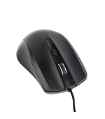 GEMBIRD myš MUS-4B-01, drátová, optická, 1200 dpi, USB, černá