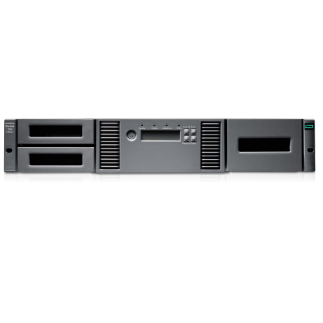 HPE Storage MSL2024 Tape Library 1x MSL LTO-9 Fibre Channel 15x LTO-9 45TB Data Cartridges