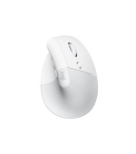 Logitech vertikální myš Lift Vertical Ergo, světle šedá, EMEA