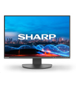 SHARP MT 24" MultiSync EA241W-BK, IPS TFT, 1920x1200, 300nit, 1000:1, 5ms, DP, DVI-D, HDMI, USB, Repro, Černý