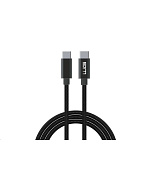 WG - Datový kabel Type-C na Type-C, 50 cm, černá