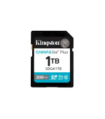 Kingston SDXC karta 1TB Canvas Go! Plus, R:200/W:160MB/s, Class 10, UHS-I, U3, V30