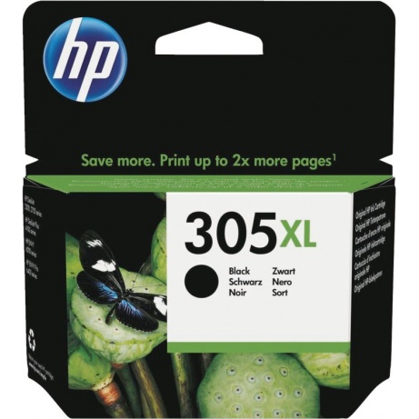 HP 305XL černa inkoustová kazeta, 3YM62AE