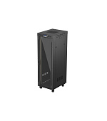 LANBERG 19" VOLNĚ STOJÍCÍ RACKOVÁ SKŘÍŇ 37U/600X800 (FLAT PACK) S PROSKLENÝMI DVEŘMI LCD ČERNÁ