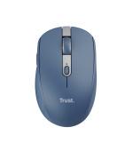 Trust Ozaa/Kancelářská/Optická/Pro praváky/3 200 DPI/USB+BT/Modrá