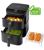 Cosori Turbo Tower horkovzdušná fritéza 10,8 L, keramika, černá