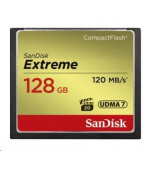 SanDisk Compact Flash Card 128GB Extreme (R:120/W:85 MB/s UDMA7)