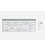 Logitech Wireless Desktop MK470, US, Offwhite