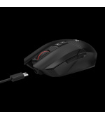 A4tech Bloody Myš R36 Ultra, bezdrátová herní myš, 12000 DPI, USB, Černá
