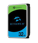 SEAGATE HDD 32TB SKYHAWK AI, 3.5", SATA 6Gb/s, Cache 512MB, CMR