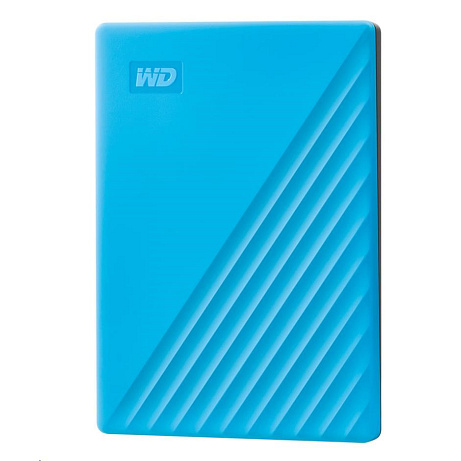 WD My Passport Portable 5TB, Externí HDD, USB C, COBALT BLUE