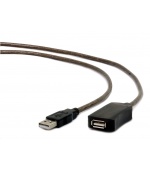 Kabel CABLEXPERT USB 2.0 aktivní prodlužka, 10m