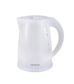 Orava VK-3117 W varná konvice 2000 W, 1.7 l, automatické vypnutí, bílá