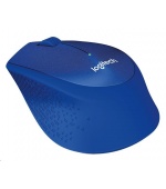 Logitech Wireless Mouse M330 Silent Plus, blue