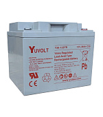 Baterie - YUVOLT Y38-12FR (12V; 38Ah; závit M5; životnost 3-5let)