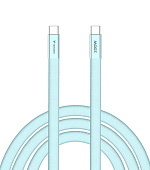 VERBATIM Kabel Sync & Charge SoftTouch USB-C, 100W, 120cm, modrá