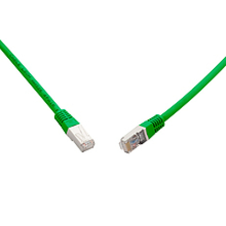 SOLARIX 10G patchkabel CAT6A SFTP LSOH 1m,zelený
