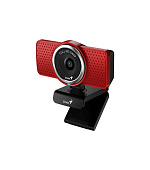 GENIUS webová kamera ECam 8000/ červená/ Full HD 1080P/ USB-C/ USB/ mikrofon