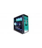 IN WIN skříň 309, mid tower, 1xUSB-C, 2xUSB 3.0, průhledná bočnice, černá