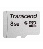 TRANSCEND MicroSDHC karta 8GB 300S, Class 10, bez adaptéru