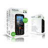 EVOLVEO StrongPhone Z6, IP68 odolný Dual SIM telefon, 2,8"LCD, 4000mAh, Powerbanka, černo-oranžový