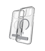 Case Milan Snap with Kickstand for Apple iPhone 18 Pro Max / 17 Pro Max - Glitter Silver