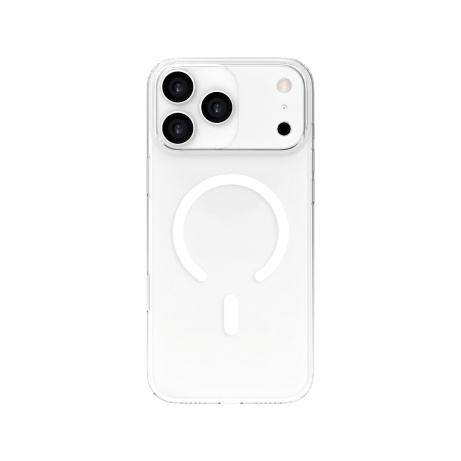 ER Ochranný kryt Mag Slim pro iPhone 17 Pro Max - průhledný