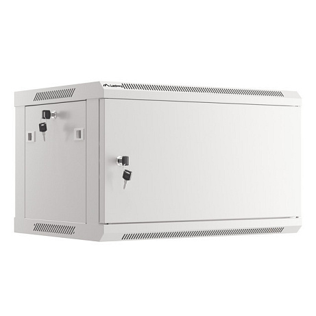 LANBERG RACKOVÁ SKŘÍŇ 19" PRO MONTÁŽ NA STĚNU 6U/600X450 PRO VLASTNÍ MONTÁŽ S KOVOVÝMI DVEŘMI ŠEDÁ