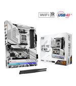 ASRock MB Sc AM5 X870 PRO RS WIFI, AMD X870, 4xDDR5, 1xHDMI, 2xUSB4, WI-FI