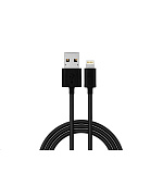 WG - Datový kabel Lightning MFI na USB-A, 2 metry, černá