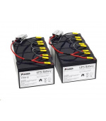 Baterie - FUKAWA FWU-12 náhradní set baterií za RBC12 (12V/7Ah, 8ks)