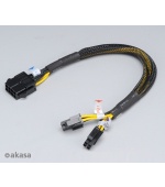 Redukce z 8pin (M) na 8pin (2x4pin) - 30 cm
