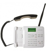ALIGATOR T100 Stolní telefon na simkartu White