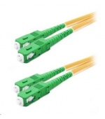 Duplexní patch kabel SM 9/125, OS2, SC(APC)-SC(APC), LS0H, 1m
