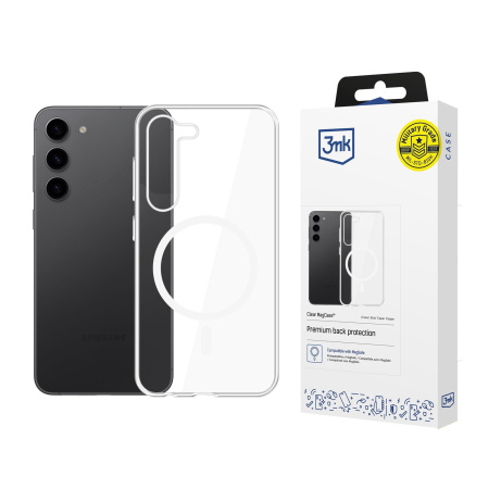 3mk ochranný kryt Clear MagCase pro Samsung Galaxy S23 5G