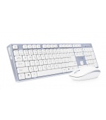 CONNECT IT Combo bezdrátová šedá klávesnice + myš, CZ + SK layout