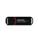 ADATA Flash Disk 256GB UV150, USB 3.1 Dash Drive (R:90/W:20 MB/s) černá