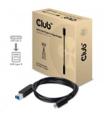 Club3D Kabel USB 3.1 typ C Gen2 na USB typ B (M/M), 1m