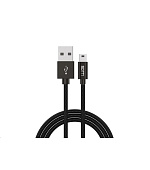 WG - Datový kabel USB Mini-B (5 pins) na USB-A, 3 metry, černá