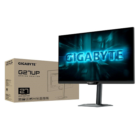 GIGABYTE LCD - 27" Gaming monitor G27UP, SS IPS, 3840 x 2160 UHD, 160Hz, 1000:1, 400cd/m2, 1ms, 2xHDMI, 1xDP