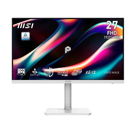 MSI PRO MAX/271PHW E14/27"/IPS/FHD/144Hz/1ms/Bílá/3R