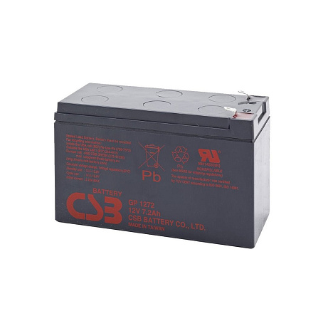 Baterie CSB GP1272F2; 12V, 7,2Ah, F2
