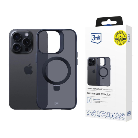 3mk ochranný kryt Smoke Case Mag&Stand pro Apple iPhone 13 Pro Max