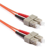 Optický patchkabel duplex SC-SC, 50/125 um MM, 10 m, OM2