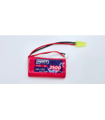 7,4V 2500mAh konektor mini Tamiya