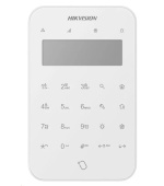 HIKVISION DS-PK1-LT-WE AX PRO bezdrátová dotyková klávesnice s LCD displejem