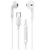 BAZAR - GENIUS sluchátka HS-M365 headset, mikrofon, USB-C, bílá, poškozený obal
