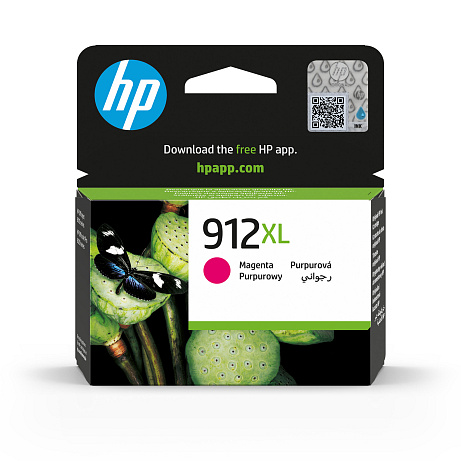 HP 912XL High Yield Magenta Original Ink Cartridge (700 pages)
